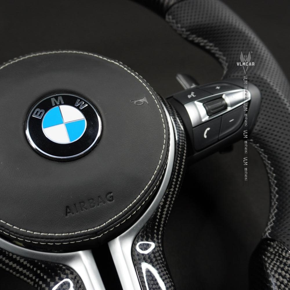 Private Custom Carbon Fiber Steering Wheel For BMW M2 M3 M4 F80 F82 F83 F87