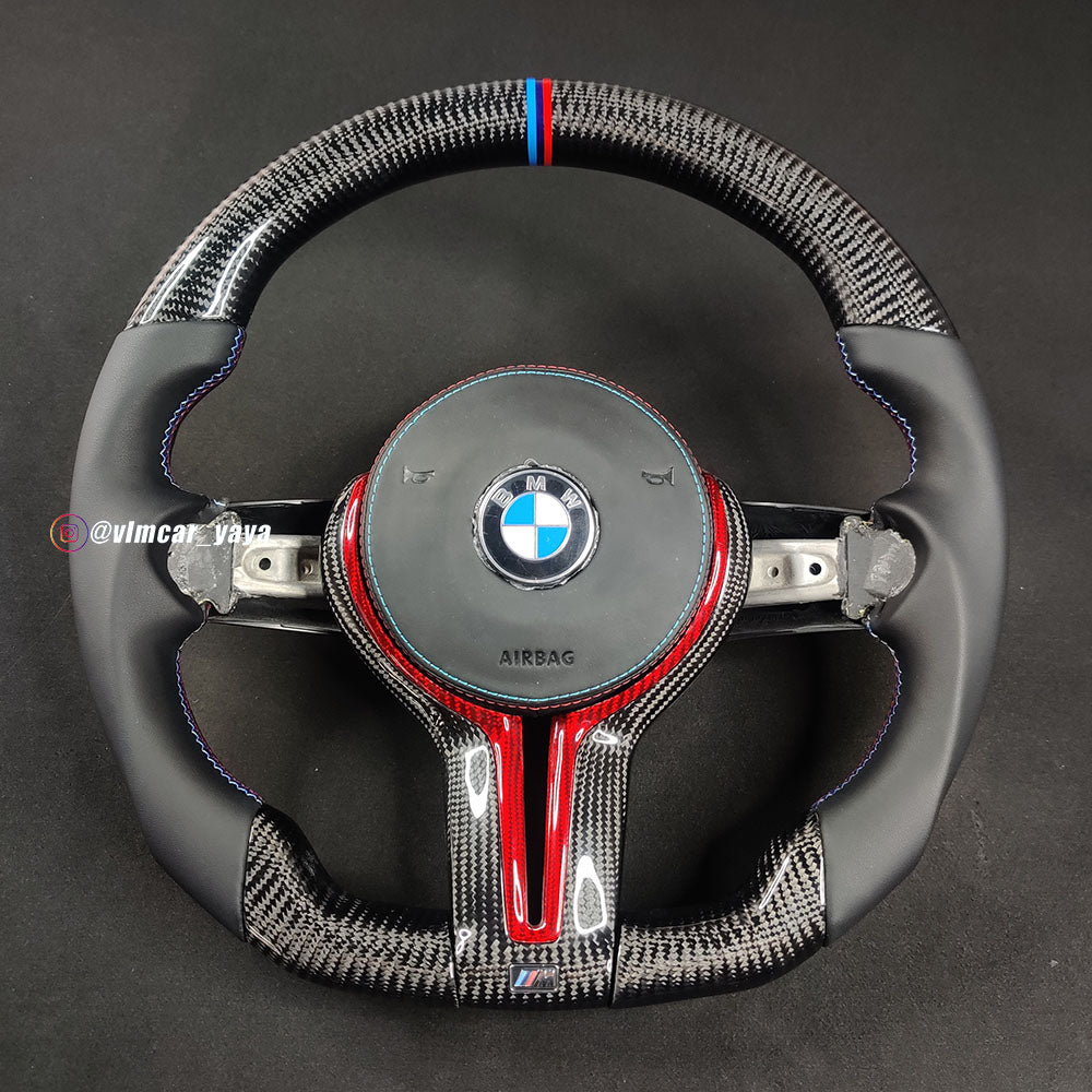 Private Custom Carbon Fiber Steering Wheel For BMW M2 M3 M4 F80 F82 F83 F87