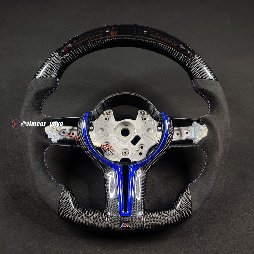 Private Custom Carbon Fiber Steering Wheel For BMW M2 M3 M4 F80 F82 F83 F87