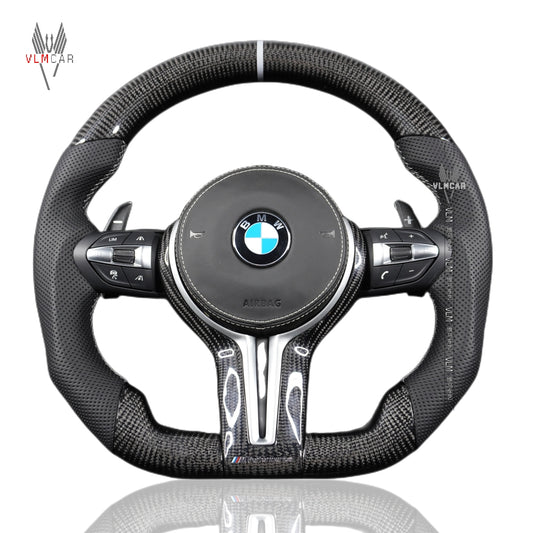 Private Custom Carbon Fiber Steering Wheel For BMW M2 M3 M4 F80 F82 F83 F87