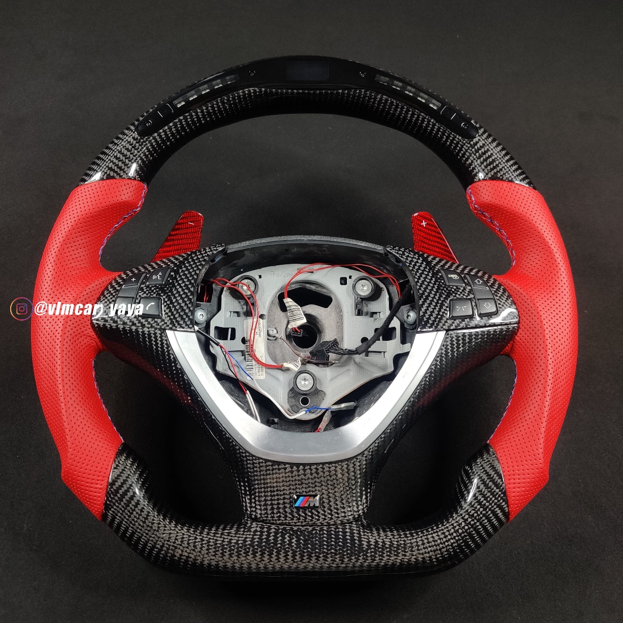 Private Custom Carbon Fiber Steering Wheel For BMW X5 X6 E70 E71 E72