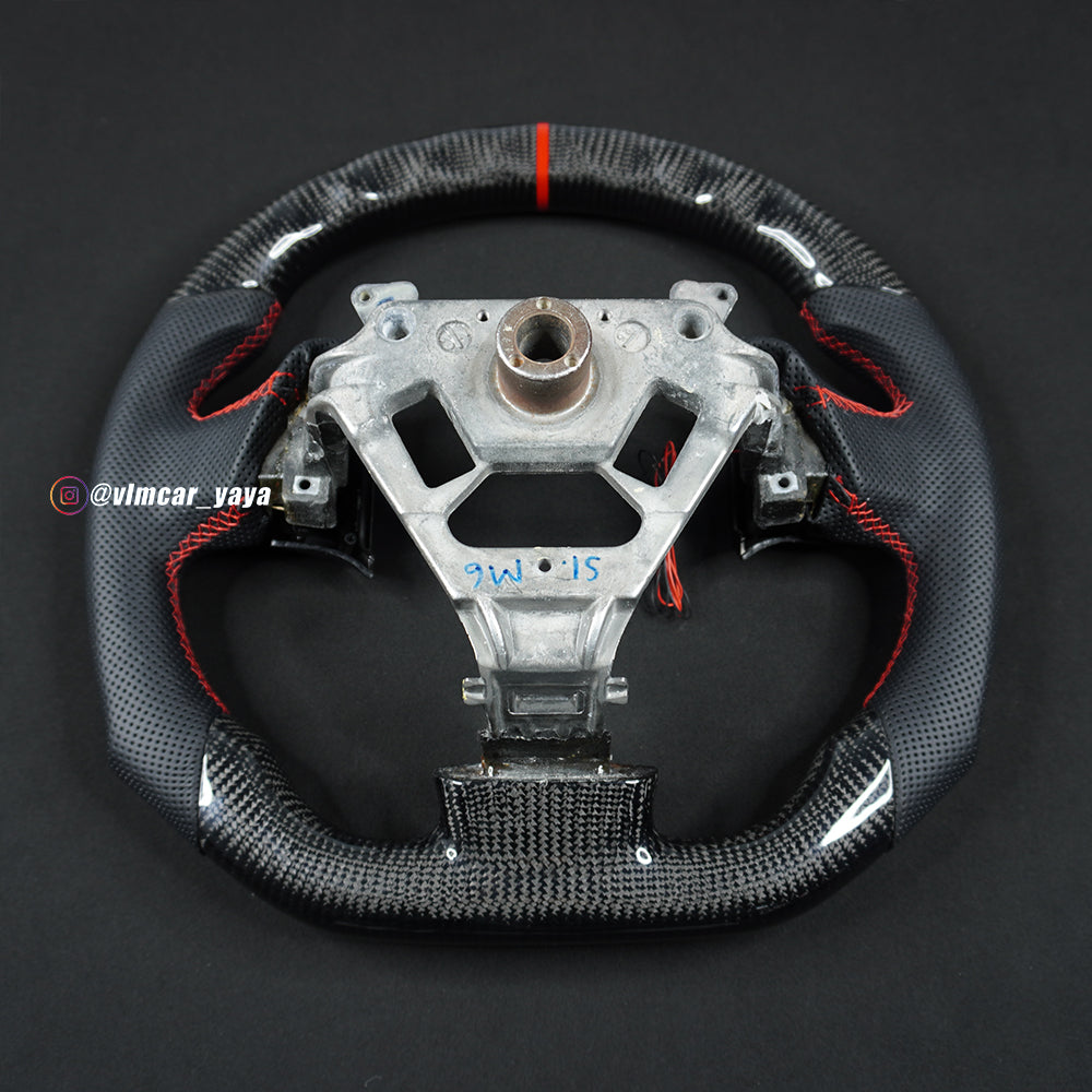 Private Custom Carbon Fiber Steering Wheel For Infiniti G35 / 350Z