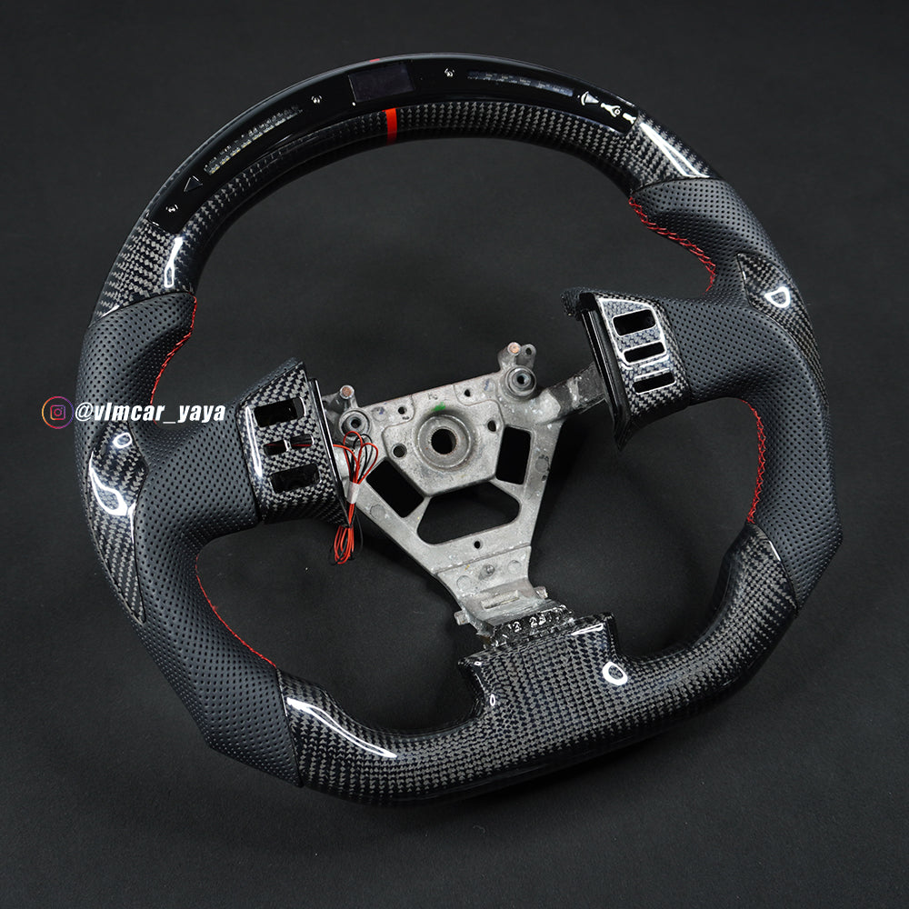 Private Custom Carbon Fiber Steering Wheel For Infiniti G35 / 350Z