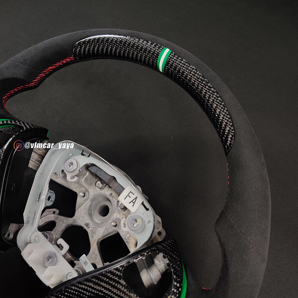 Private Custom Carbon Fiber Steering Wheel For Infiniti Q70 / M37