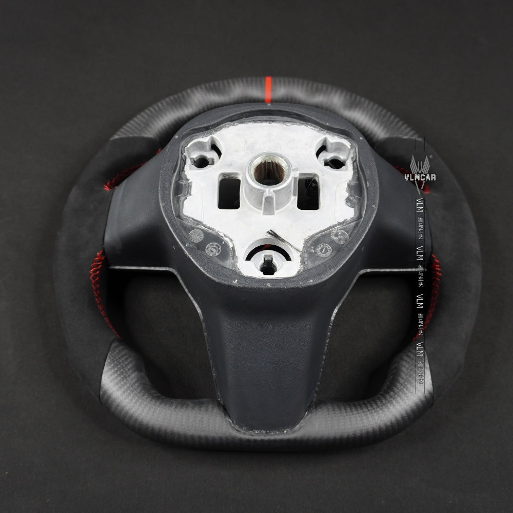 Private Custom Carbon Fiber Steering Wheel For Tesla Model3 ModelY