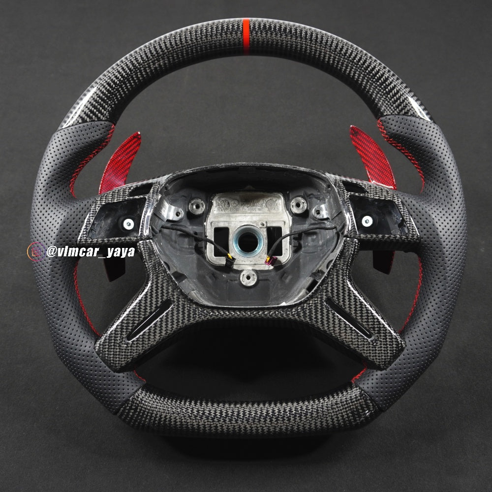 Private Custom Carbon Fiber Steering Wheel For Benz G ML GL W166 W463