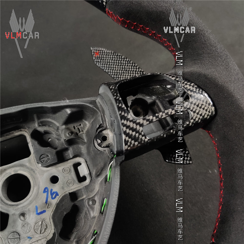 Private Custom Carbon Fiber Steering Wheel For Volkswagen Golf Jetta CC Passat MK6 VW