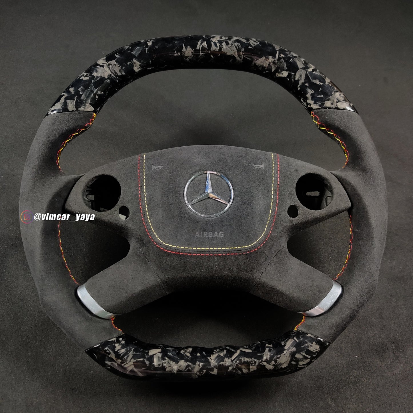 Private Custom Carbon Fiber Steering Wheel For Benz E-class W212