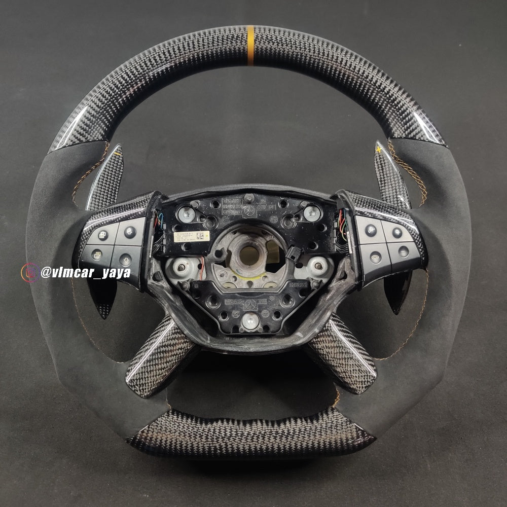Private Custom Carbon Fiber Steering Wheel For Benz ML W164