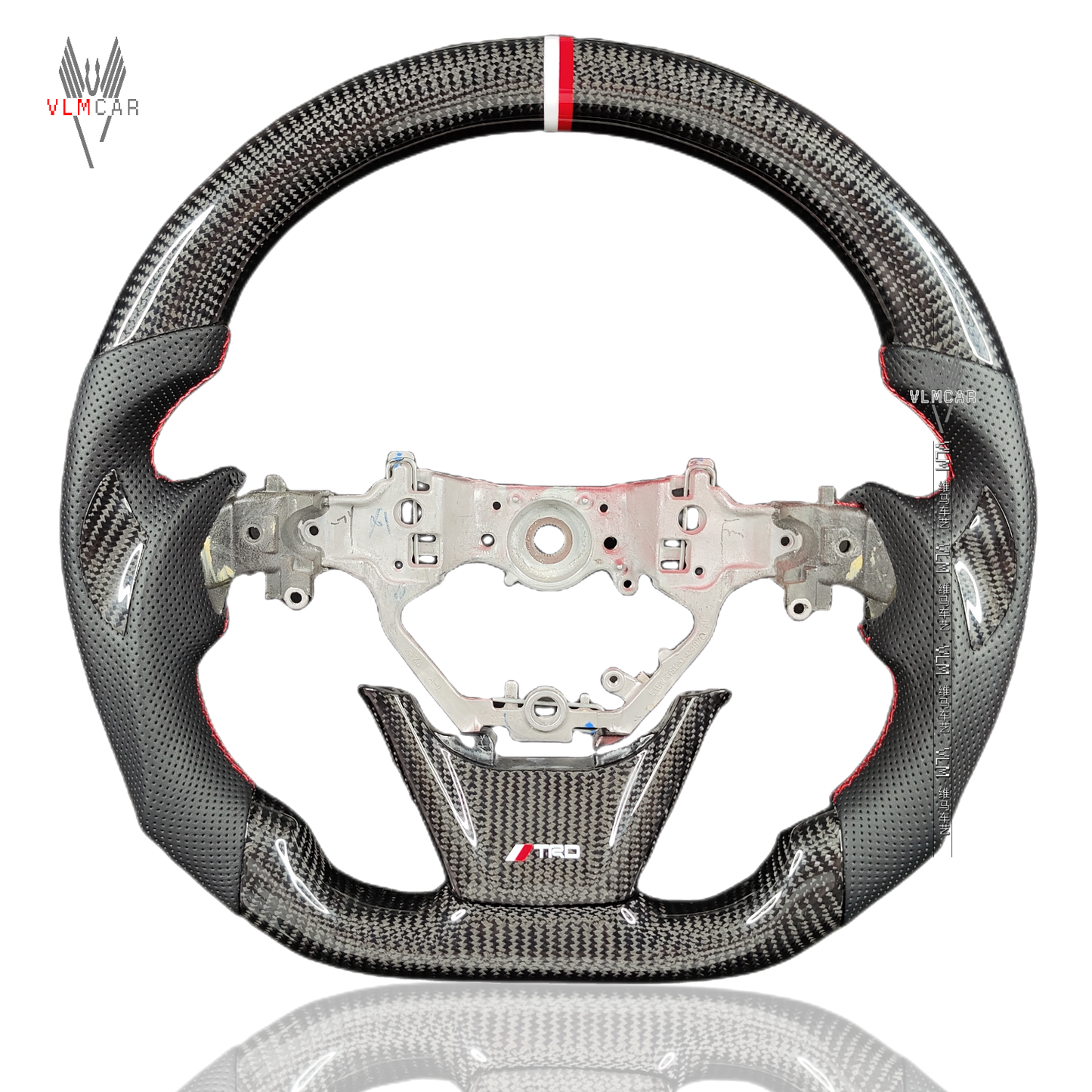 Private Custom Carbon Fiber Steering Wheel For Toyota Camry / Avalon