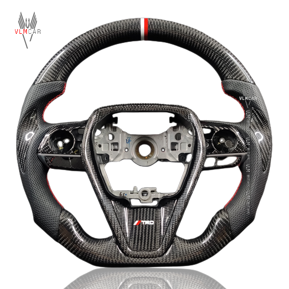 Private Custom Carbon Fiber Steering Wheel For Toyota Camry / Avalon