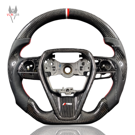 Private Custom Carbon Fiber Steering Wheel For Toyota Camry / Avalon