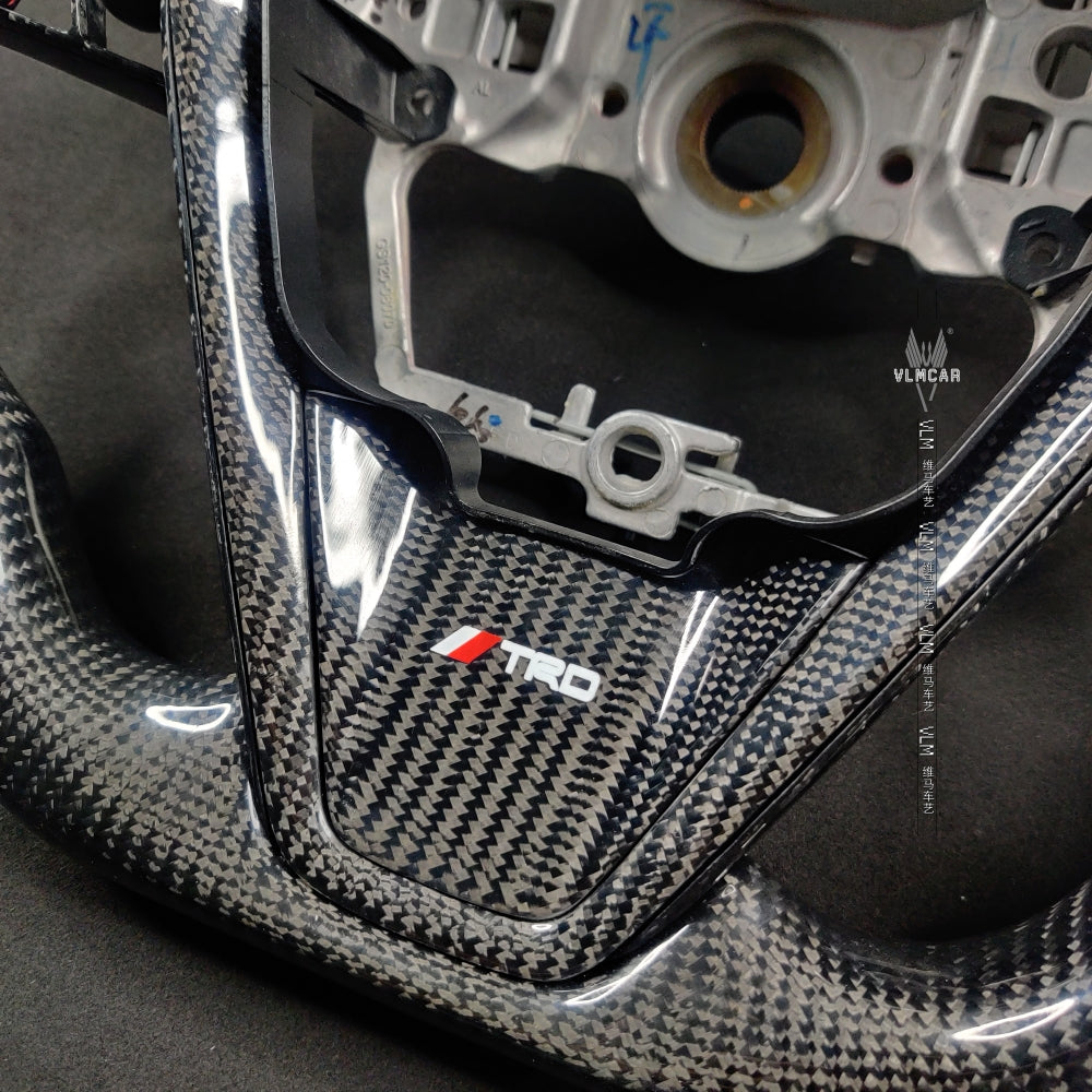 Private Custom Carbon Fiber Steering Wheel For Toyota Camry / Avalon