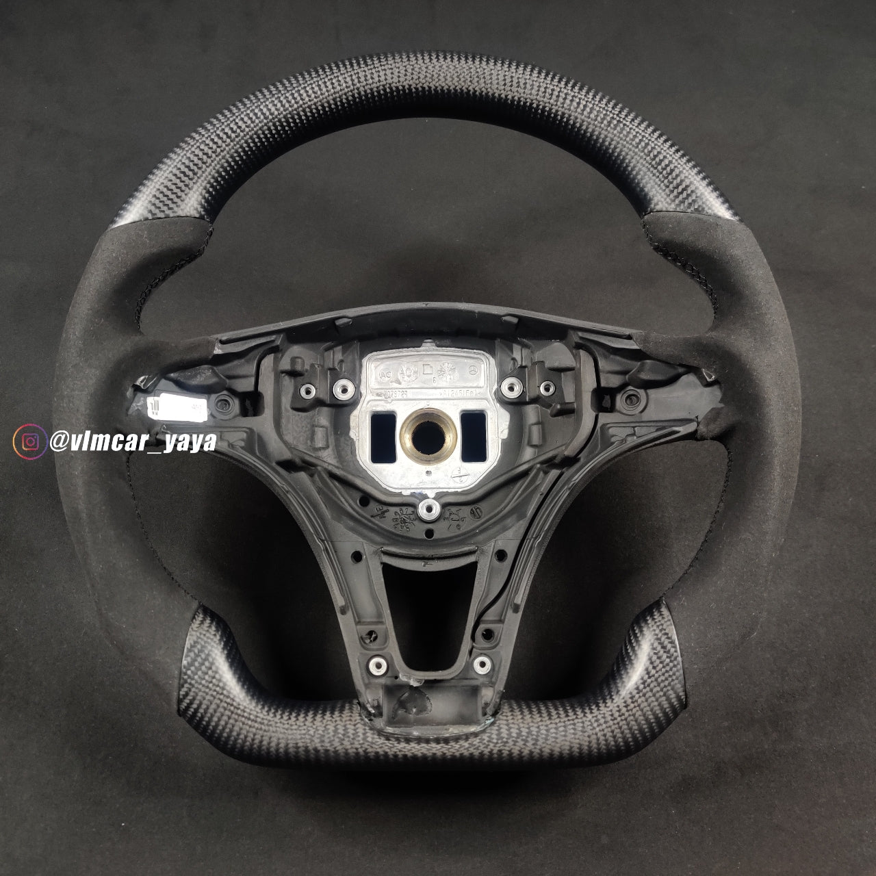 Private Custom Carbon Fiber Steering Wheel For Benz C-class CLA W205 W176