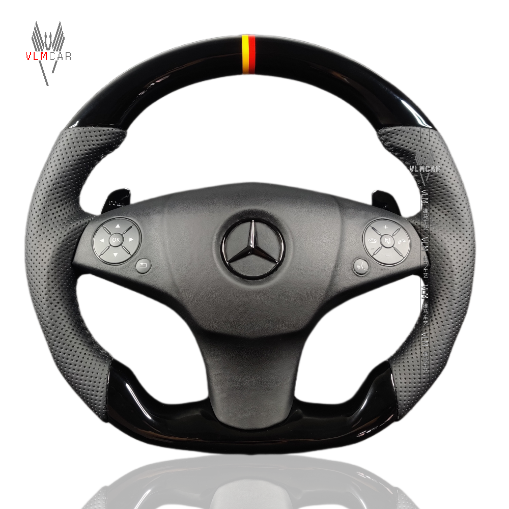 Private Custom Carbon Fiber Steering Wheel For Mercedes Benz W212