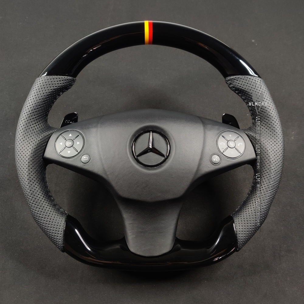 Private Custom Carbon Fiber Steering Wheel For Mercedes Benz W212
