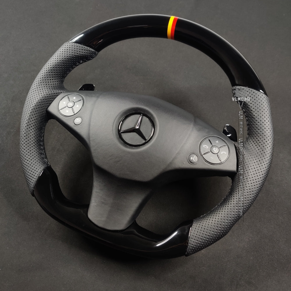 Private Custom Carbon Fiber Steering Wheel For Mercedes Benz W212