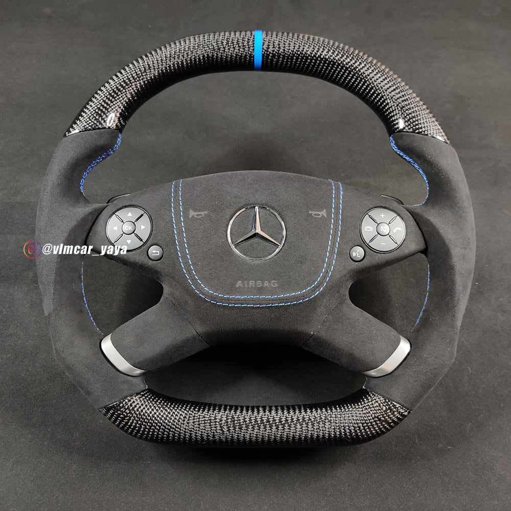Private Custom Carbon Fiber Steering Wheel For Benz E-class W212