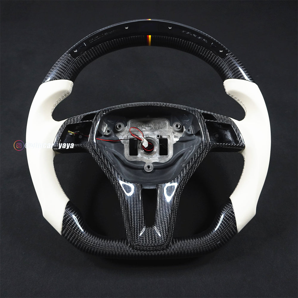 Private Custom Carbon Fiber Steering Wheel For Mercedes Benz W204 ABCE Class CLA CLK
