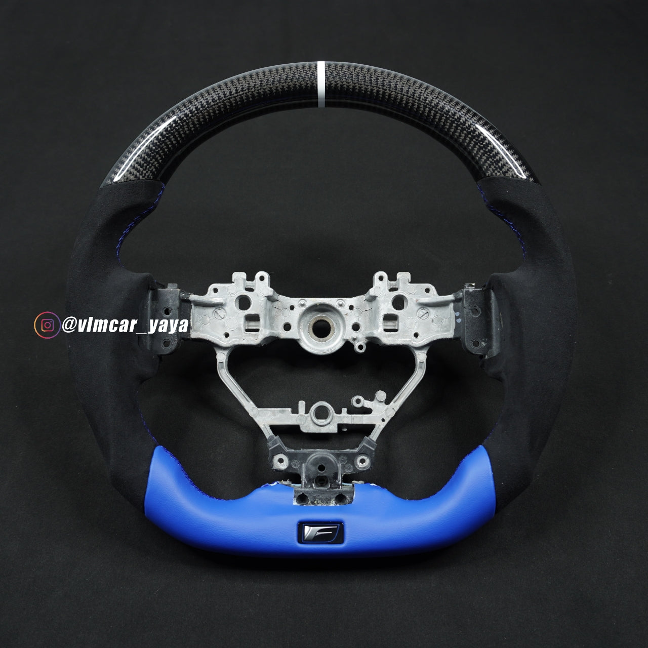 Private Custom Carbon Fiber Steering Wheel For Lexus IS / ISF / RC / RCF / GSF