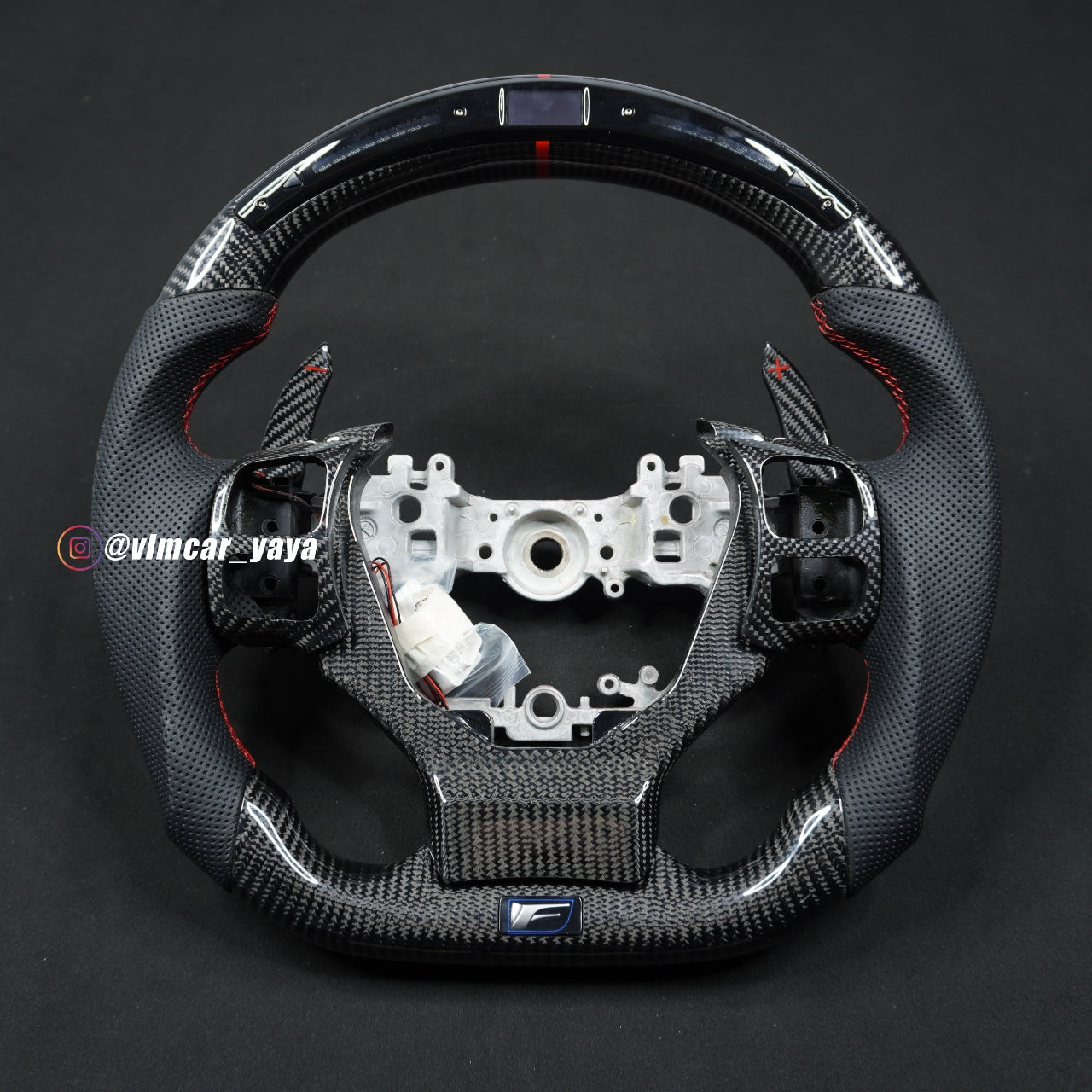 Private Custom Carbon Fiber Steering Wheel For Lexus IS / ISF / RC / RCF / GSF