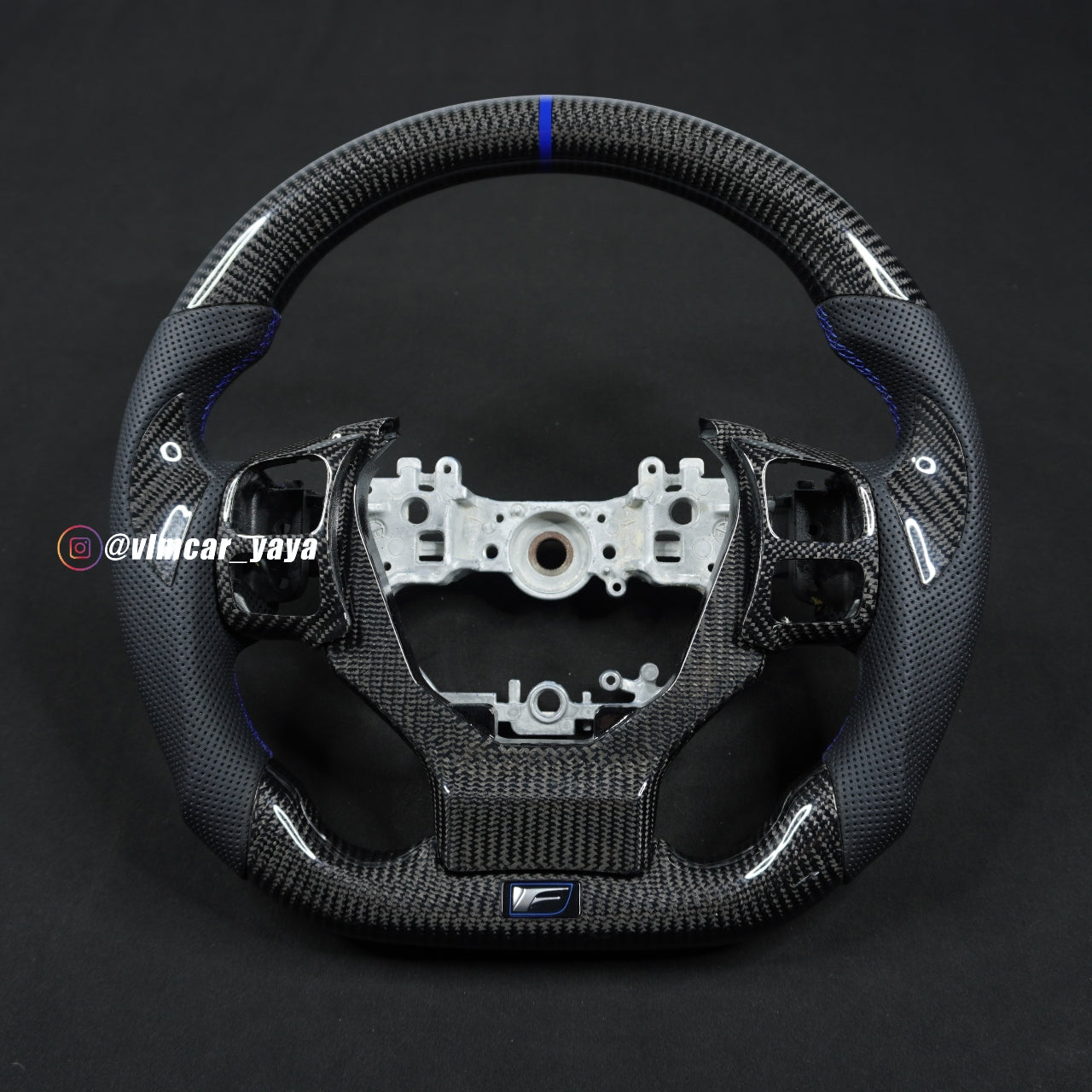 Private Custom Carbon Fiber Steering Wheel For Lexus IS / ISF / RC / RCF / GSF