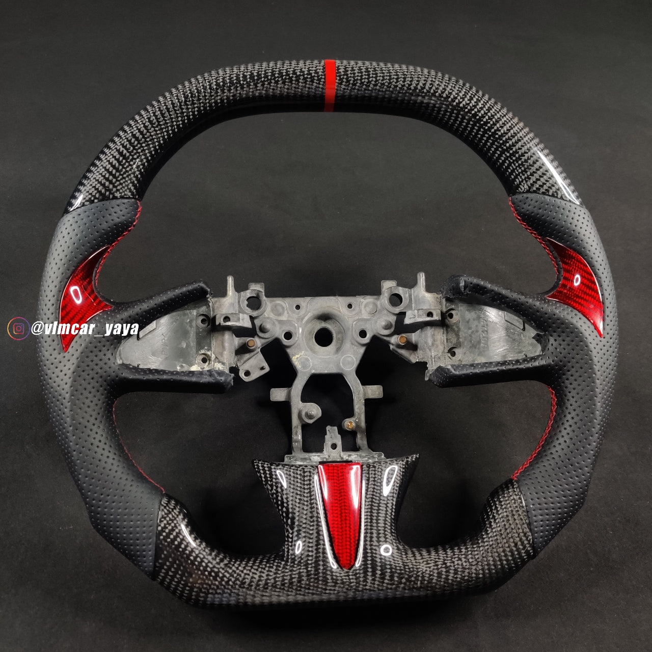 Private Custom Carbon Fiber Steering Wheel For Infiniti Q50