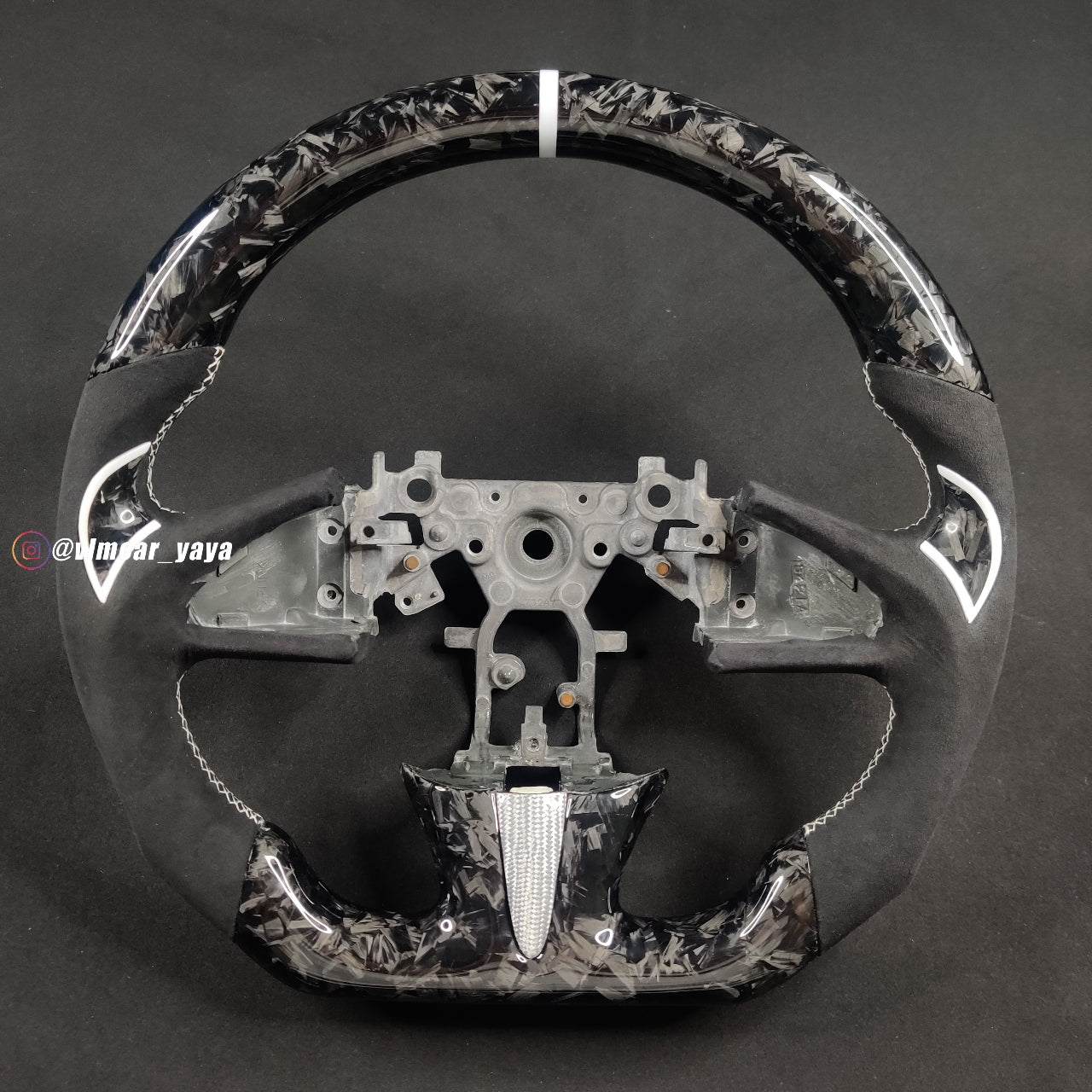 Private Custom Carbon Fiber Steering Wheel For Infiniti Q50
