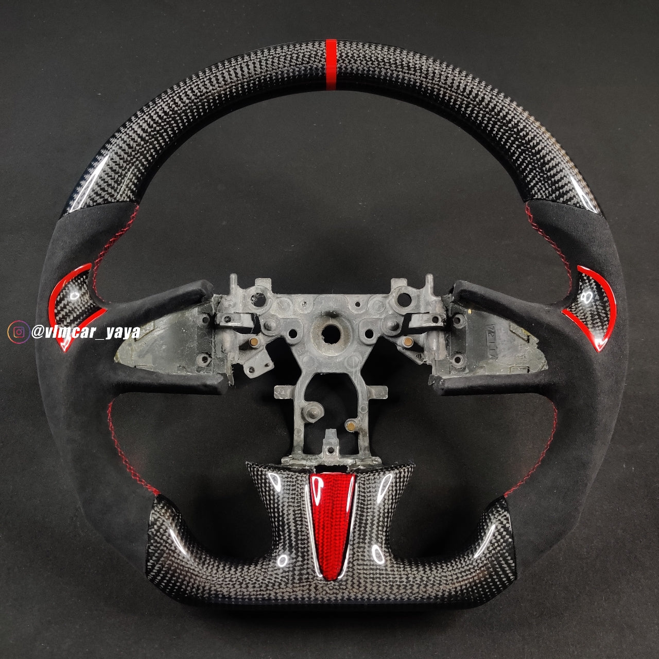 Private Custom Carbon Fiber Steering Wheel For Infiniti Q50
