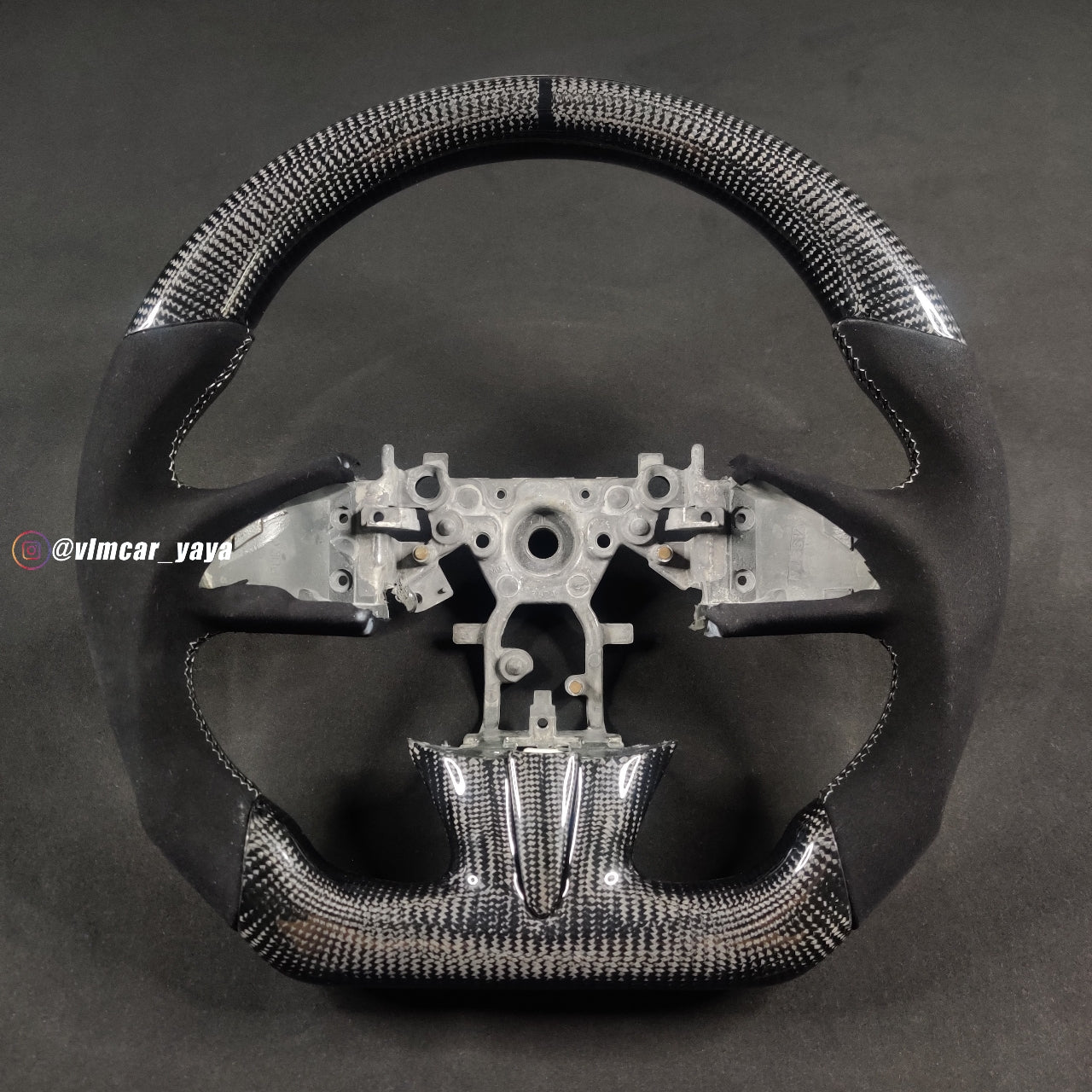 Private Custom Carbon Fiber Steering Wheel For Infiniti Q50