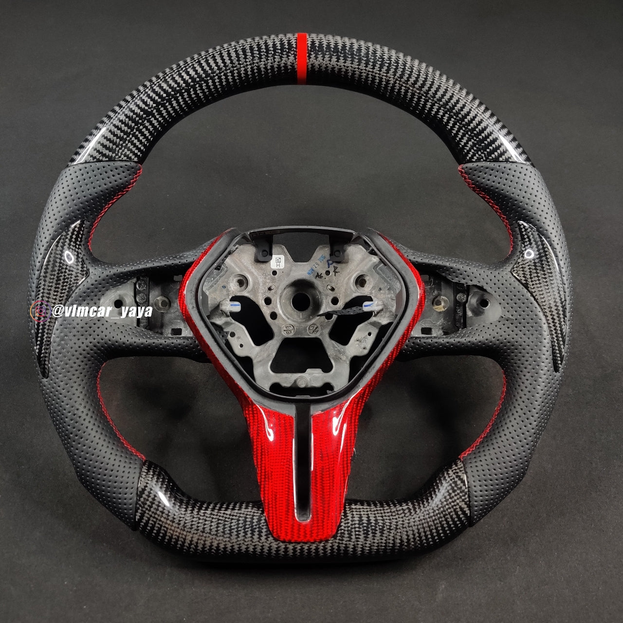 Private Custom Carbon Fiber Steering Wheel For Infiniti Q50 Q60 QX50