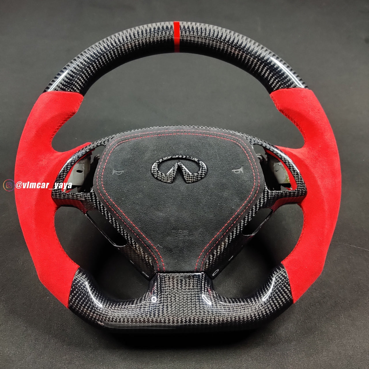 Private Custom Carbon Fiber Steering Wheel For Infiniti G37 G25