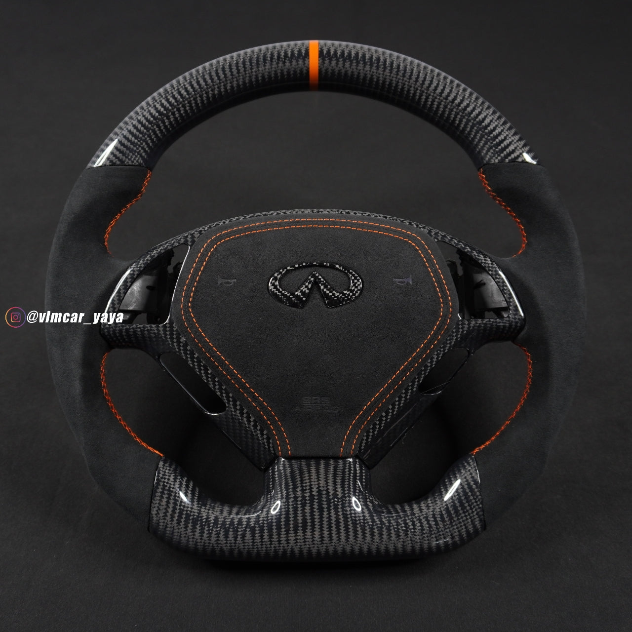 Private Custom Carbon Fiber Steering Wheel For Infiniti G37 G25