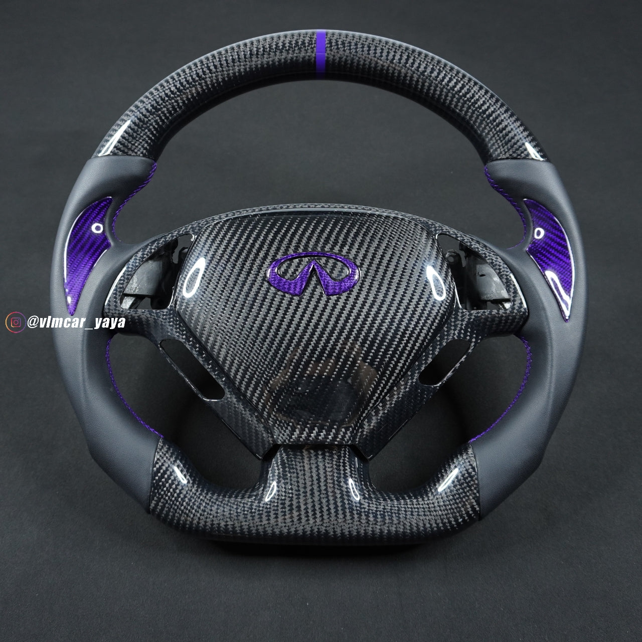 Private Custom Carbon Fiber Steering Wheel For Infiniti G37 G25