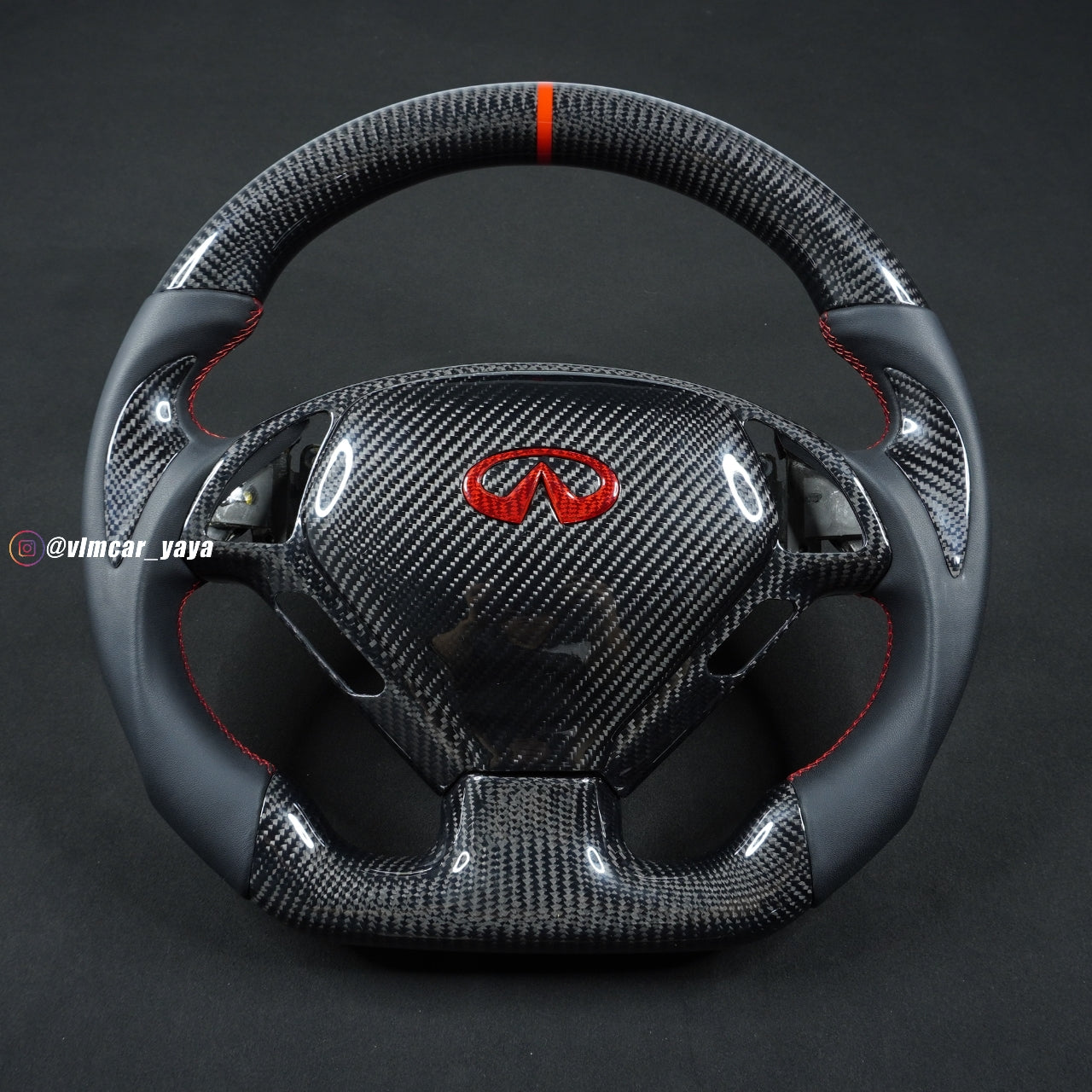 Private Custom Carbon Fiber Steering Wheel For Infiniti G37 G25