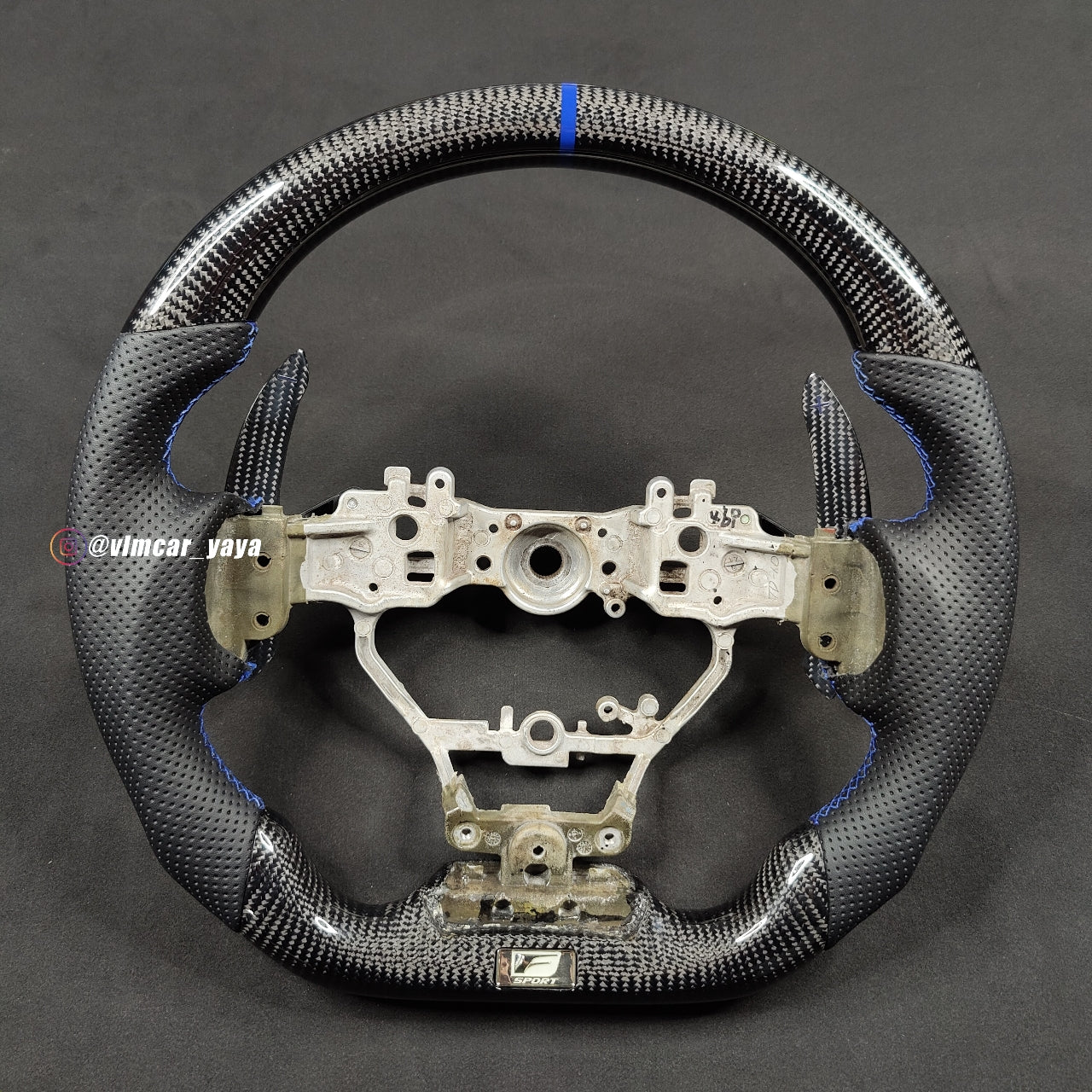 Private Custom Carbon Fiber Steering Wheel For Lexus IS300 IS350