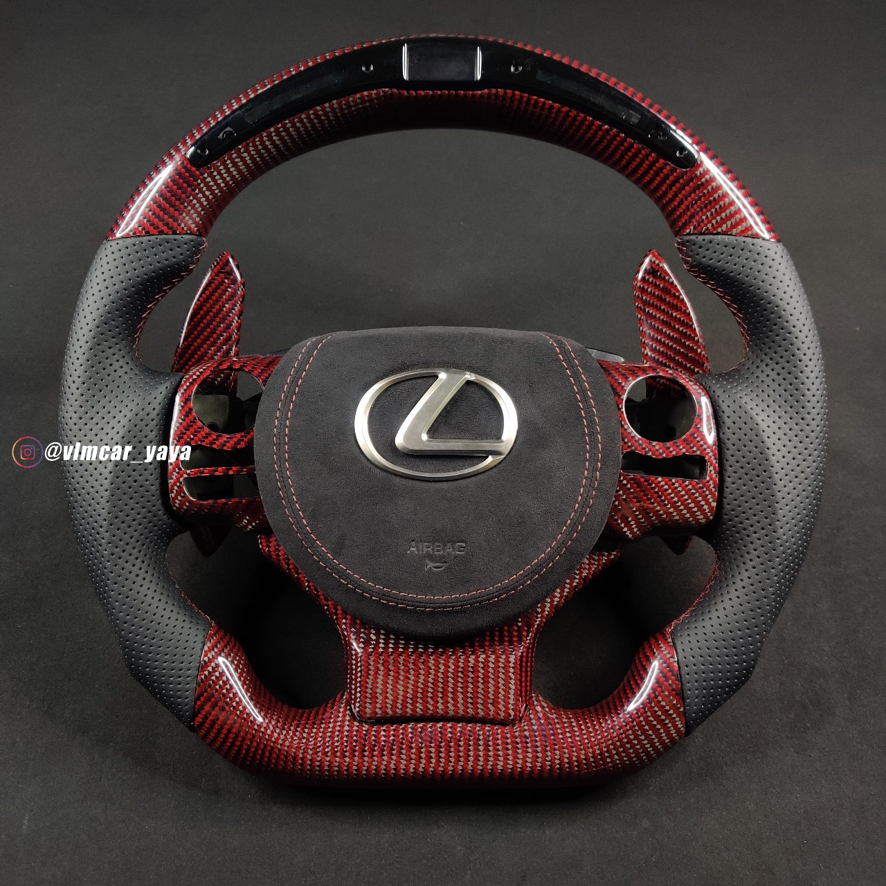 Private Custom Carbon Fiber Steering Wheel For Lexus IS300 IS350