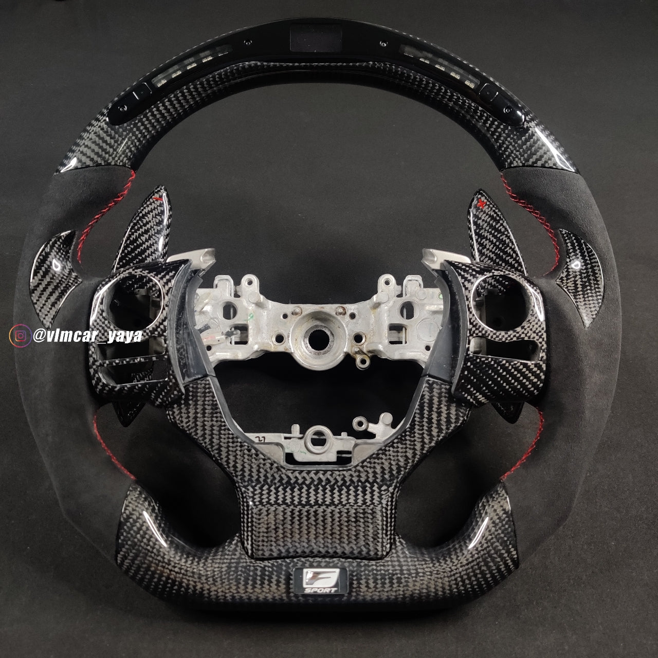 Private Custom Carbon Fiber Steering Wheel For Lexus IS300 IS350