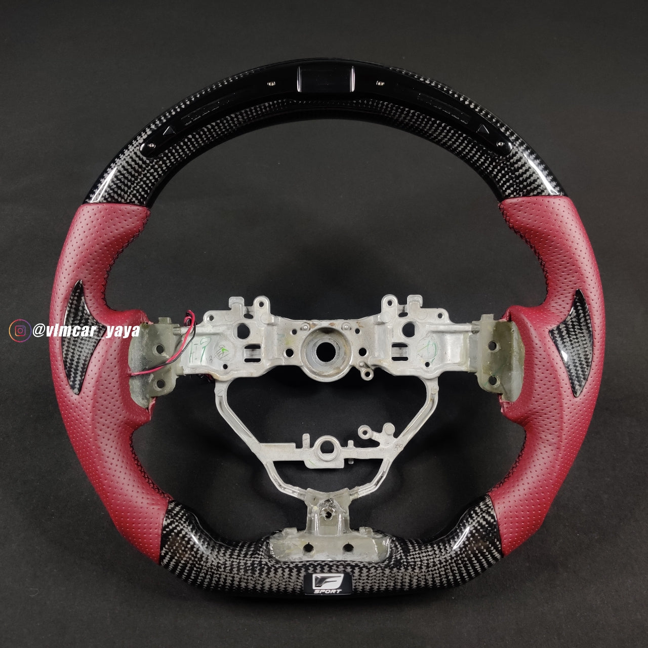 Private Custom Carbon Fiber Steering Wheel For Lexus IS300 IS350