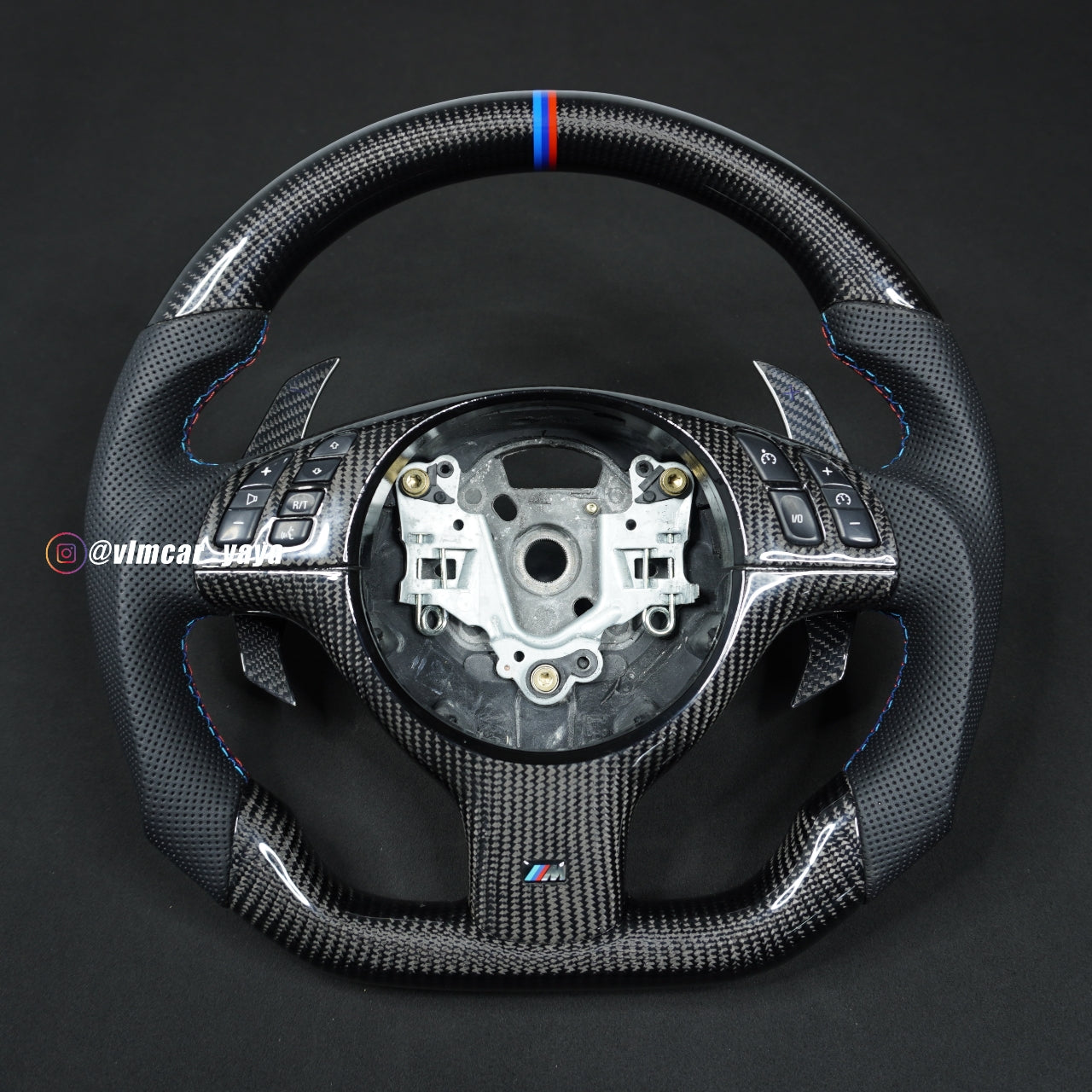 Private Custom Carbon Fiber Steering Wheel For BMW 3 Series E46 M3