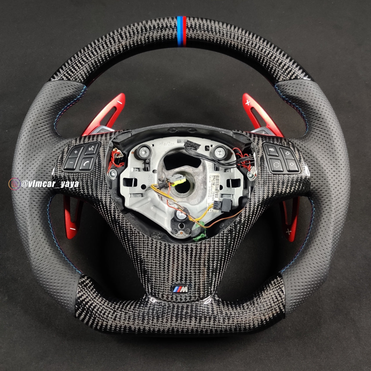 Private Custom Carbon Fiber Steering Wheel For BMW 3 Series E90 E92 E93