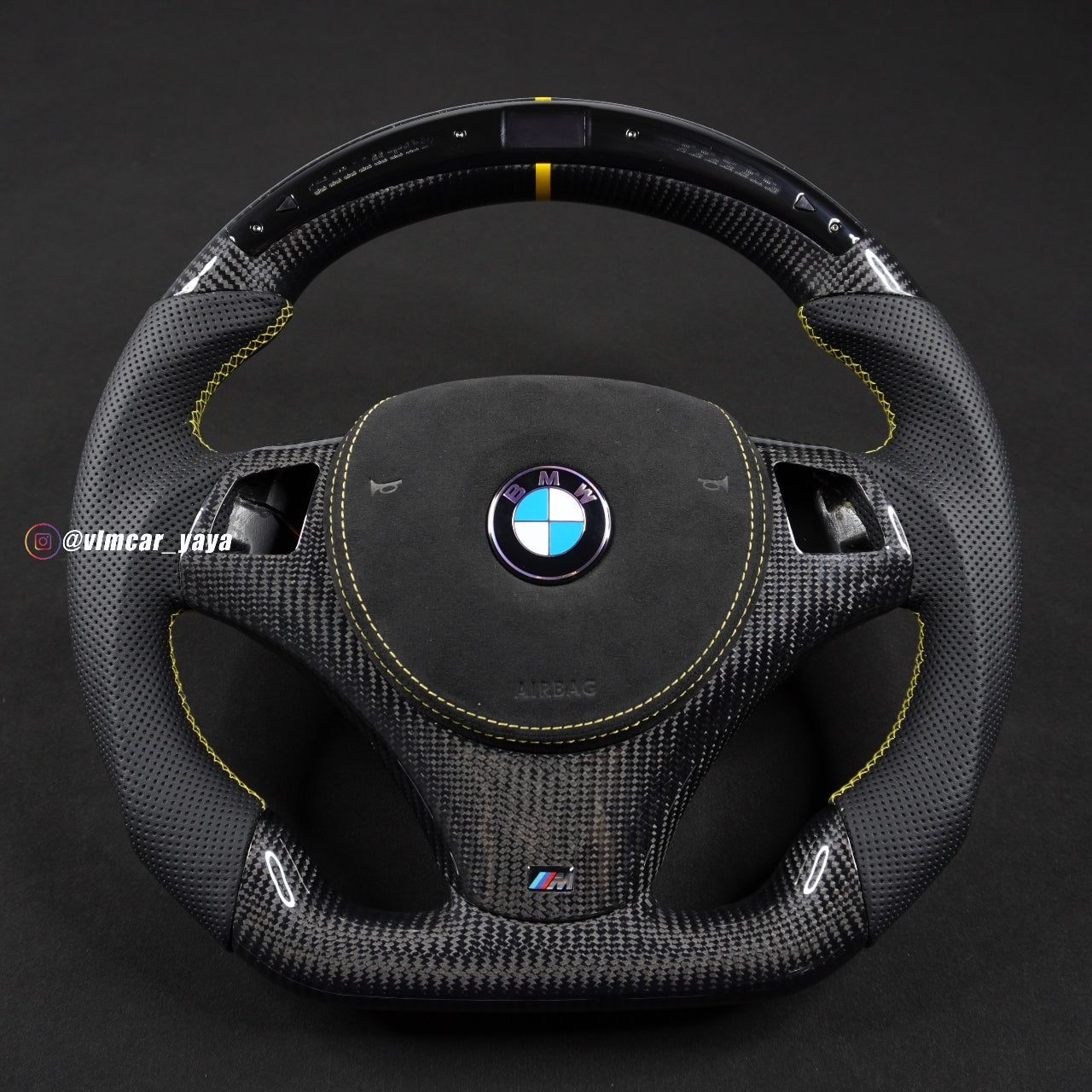 Private Custom Carbon Fiber Steering Wheel For BMW 3 Series E90 E92 E93