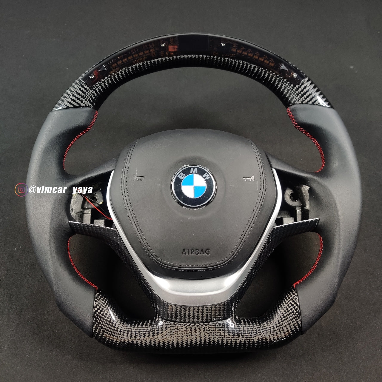 Private Custom Carbon Fiber Steering Wheel For BMW 3 Series F30 F35
