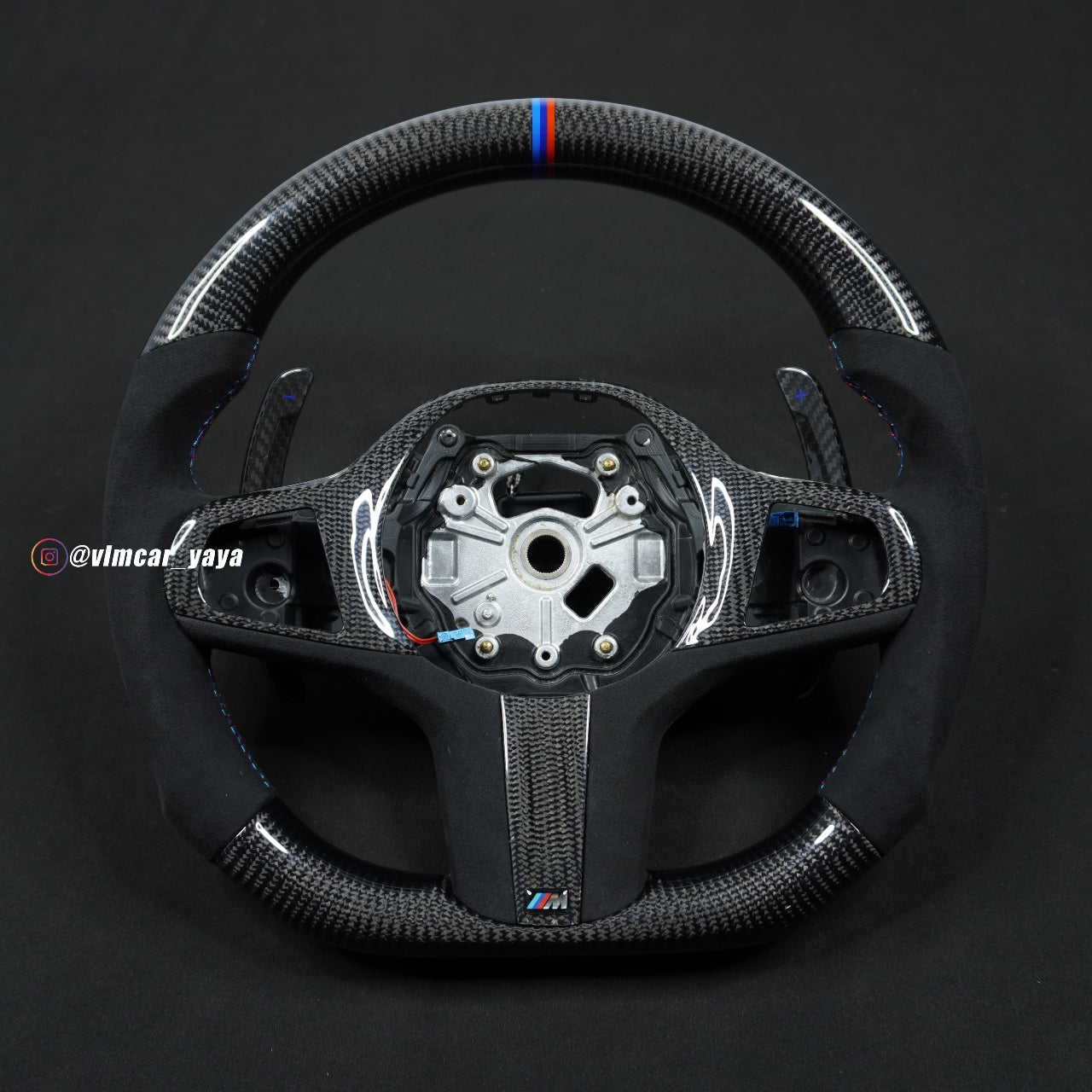 Private Custom Carbon Fiber Steering Wheel For BMW 3 5 8 Series X5 X6 G20 G30 G05