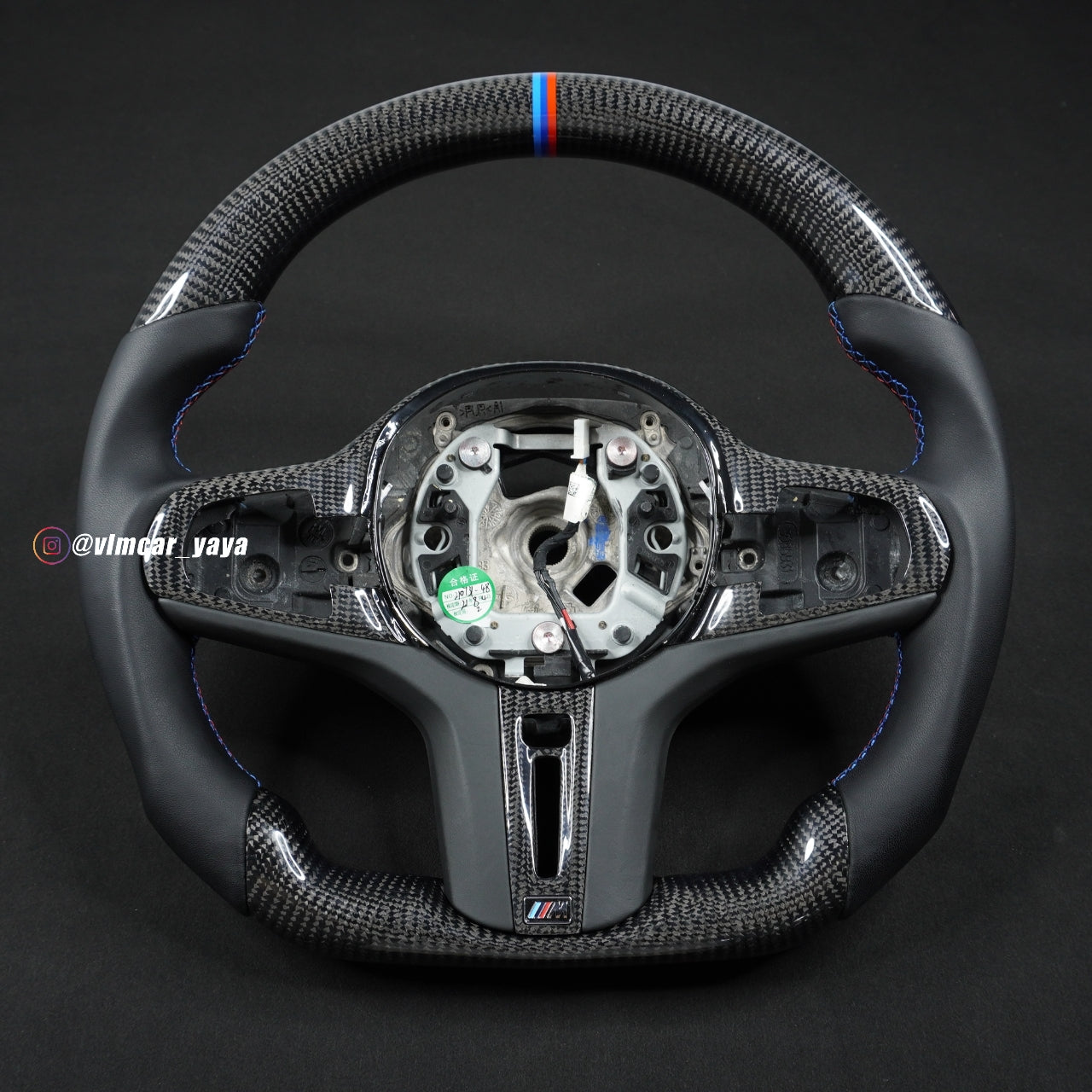 Private Custom Carbon Fiber Steering Wheel For BMW 3 5 8 Series X5 X6 G20 G30 G05