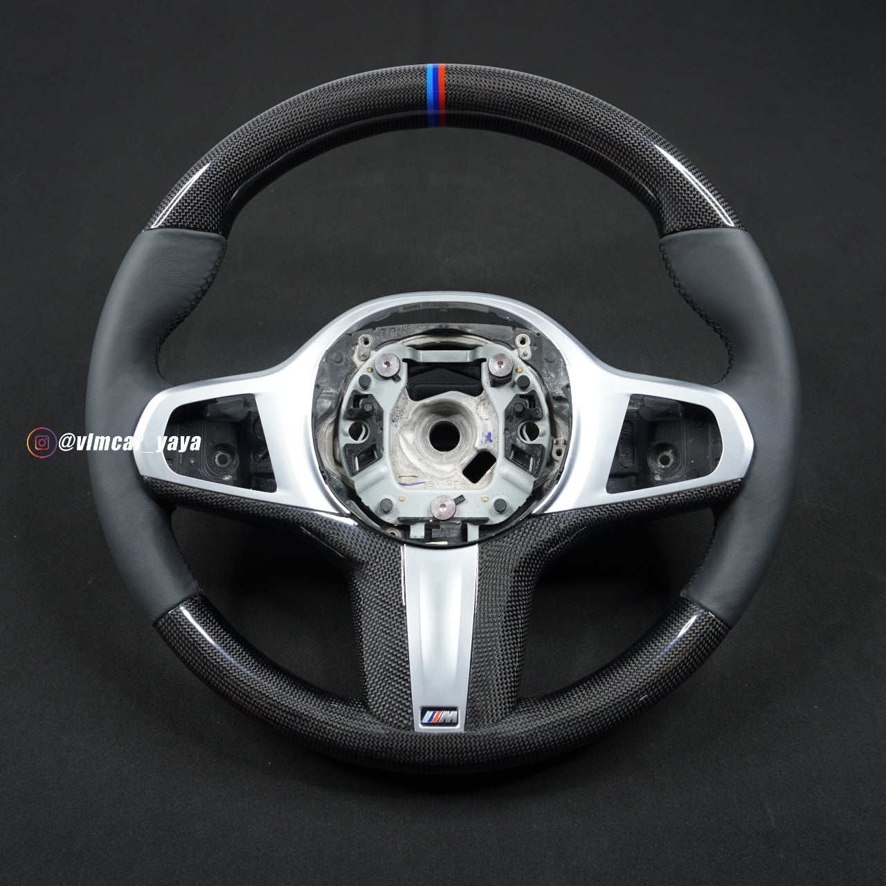 Private Custom Carbon Fiber Steering Wheel For BMW 3 5 8 Series X5 X6 G20 G30 G05