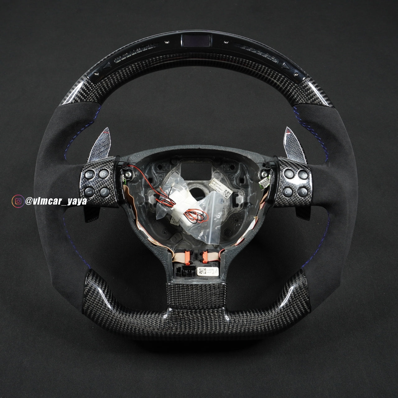 Private Custom Carbon Fiber Steering Wheel For Volkswagen Golf5 MK5 GTI VW