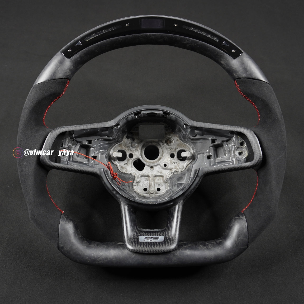 Private Custom Carbon Fiber Steering Wheel For Volkswagen Golf7 MK7 R GTI VW