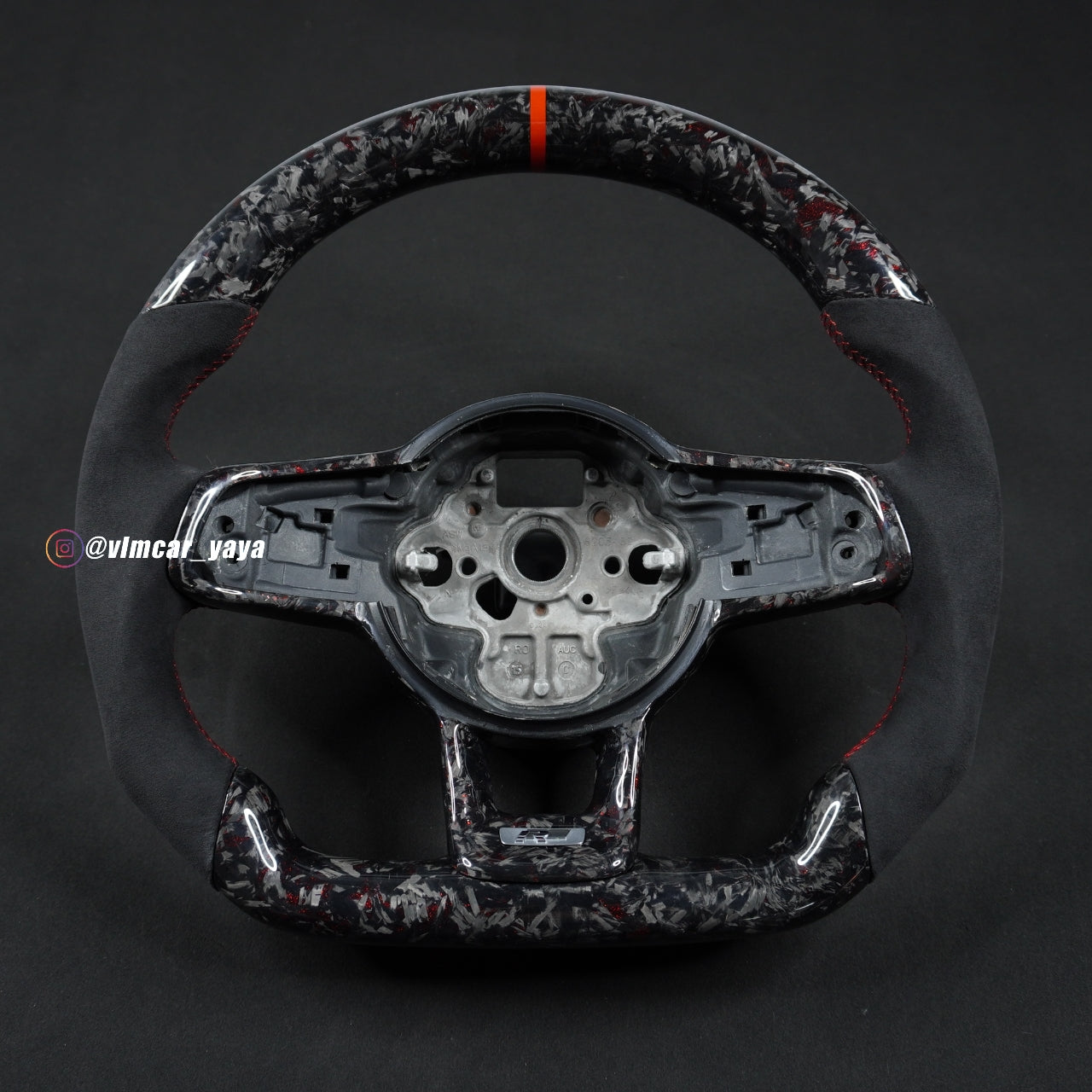 Private Custom Carbon Fiber Steering Wheel For Volkswagen Golf7 MK7 R GTI VW