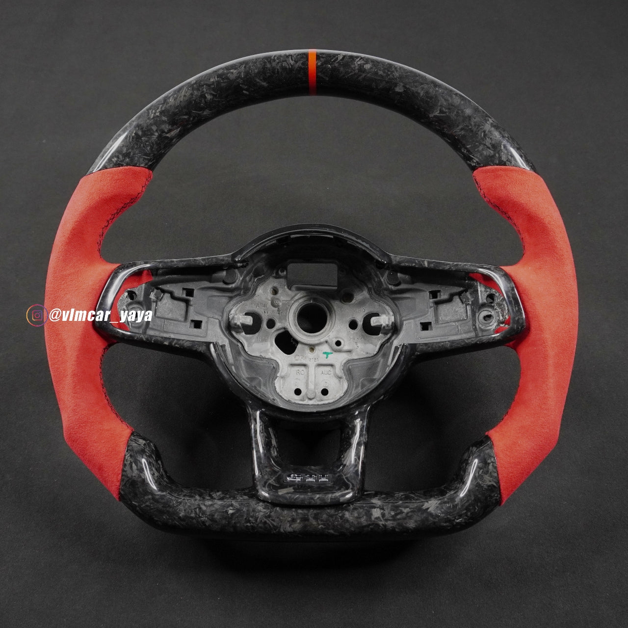 Private Custom Carbon Fiber Steering Wheel For Volkswagen Golf7 MK7 R GTI VW